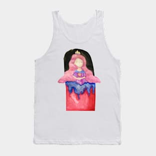 Pink hair princess Tank Top